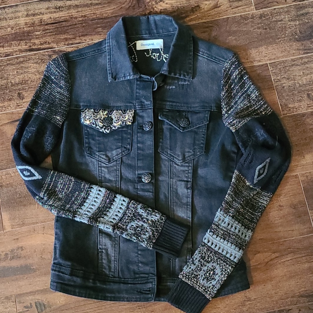 Desigual jean jacket, 34euro